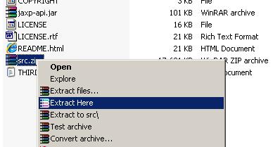 WinRAR integrates with Windows User Interface